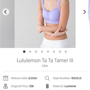 lululemon athletica Purple Sports